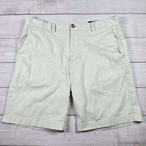 Vineyard Vines by Shep & Ian Shorts Mens 33 Light Khaki Links Short Flat Front